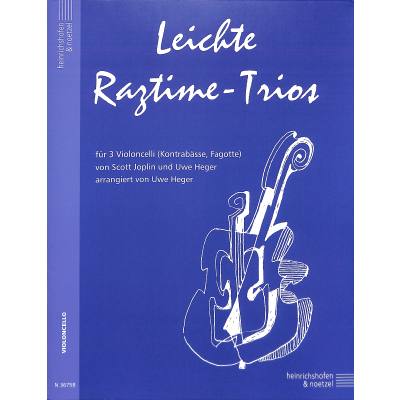 9790204544080 - Leichte Ragtime Trios