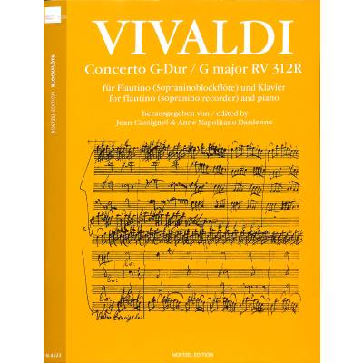 9790204545230 - Konzert G-Dur RV 312R