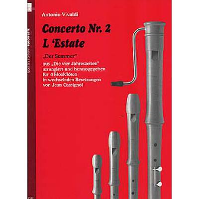 9790204545421 - Concerto g-moll op 8 2 RV 315 PV 336 F 1 23 T 77 (lestate - der Sommer)