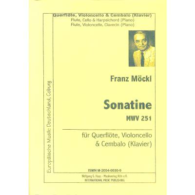 9790205400309 - Sonatine MWV 251