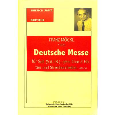 9790205400521 - Deutsche Messe MWV 259