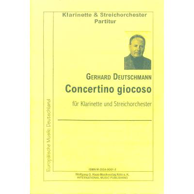 9790205400613 - Concertino giocoso DWV 145