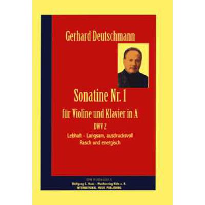 9790205402815 - Sonatine 1 in A Dwv 2