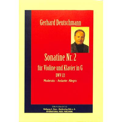 9790205404130 - Sonatine 2 G-Dur DWV 121