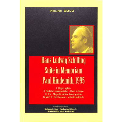 9790205404918 - Suite in memoriam Paul Hindemith