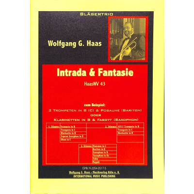 9790205405175 - Intrada + Fantasie HAASWV 43