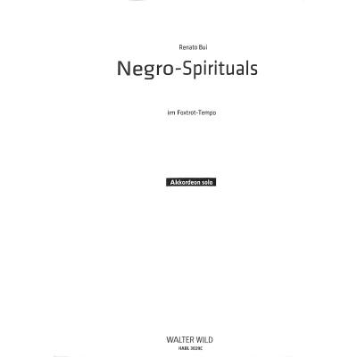 9790205890094 - Negro Spirituals