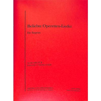 9790206000744 - Beliebte Operetten Lieder für Sopran