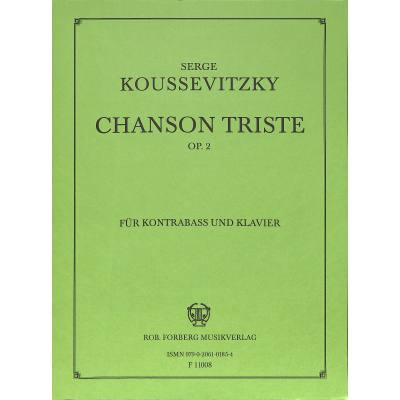 9790206101854 - Chanson triste op 2 9790206101854 - Chanson triste op 2