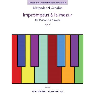 9790206106132 - Impromptus a la mazur op 7