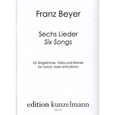 9790206202803 - 6 Lieder