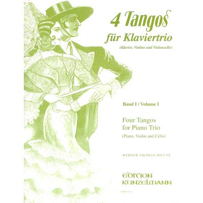 9790206207730 - 4 Tangos für Klaviertrio 1