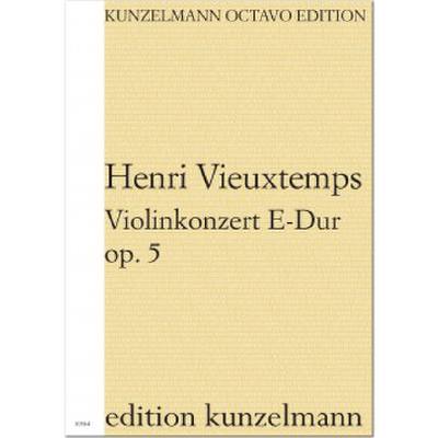 9790206209215 - Konzert E-Dur op 5