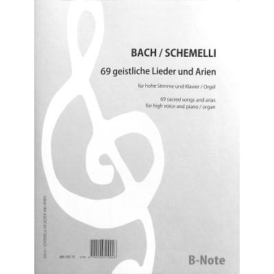 9790206519048 - 69 geistliche Lieder + Arien | Schemelli Lieder