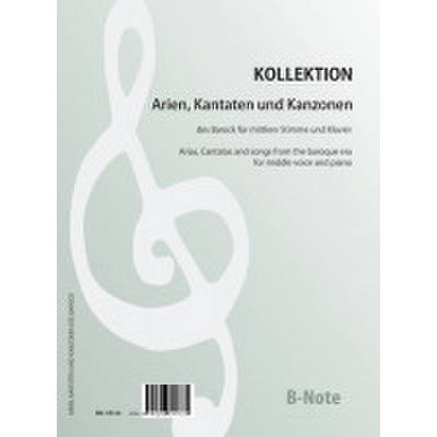 9790206519130 - Arien Kantaten und Kanzonen des Barock