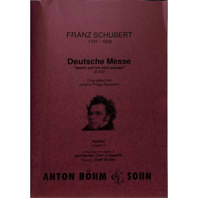 9790207623836 - Deutsche Messe Ausgabe F | Deutsche Messe D 872