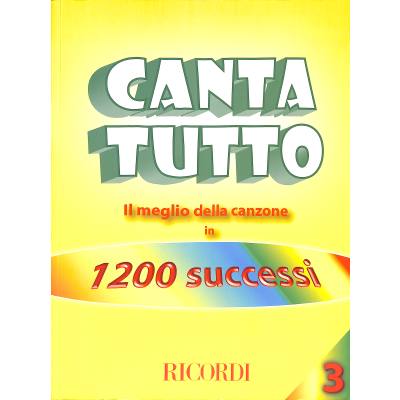 9790215107533 - Cantatutto 3