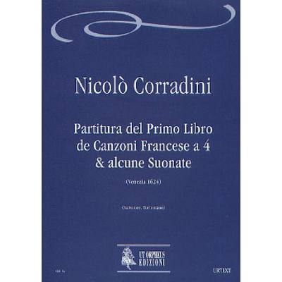 9790215300484 - Partitura del primo libro de canzoni francese a 4 + alcune 9790215300484 - Partitura del primo libro de canzoni francese a 4 + alcune
