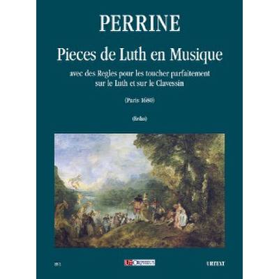 9790215300491 - Pieces de luth en musique avec des regles pour les toucher