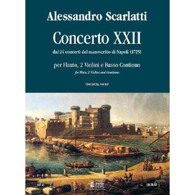 9790215302211 - Konzert 22 (aus 24 concerti del manoscritto di Napoli)