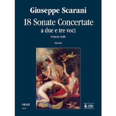 9790215302389 - 18 Sonate concertate a due e tre voci