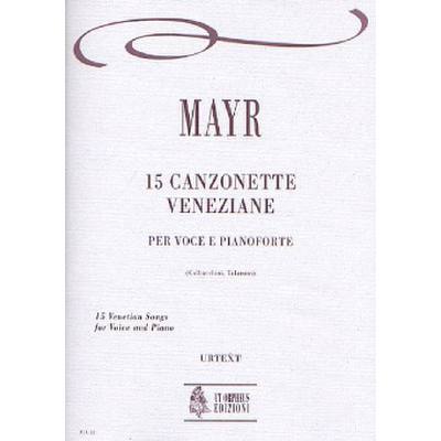 9790215302532 - 15 conzonette veneziane