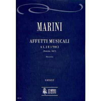 9790215303591 - Affetti musicali a 1 2 + 3 voci