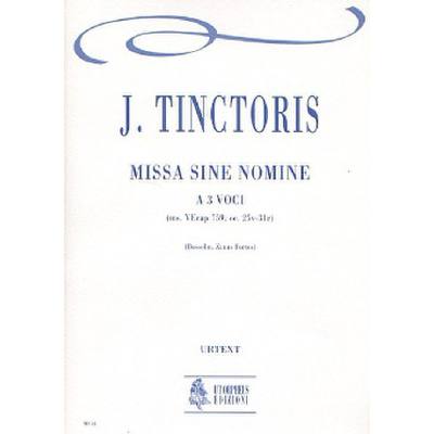 9790215305137 - Missa sine nomine a 3 voci