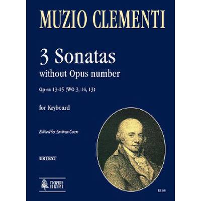 9790215313361 - 3 Sonaten ohne opus op SN 13-15 (WO 3 13 + 14) 9790215313361 - 3 Sonaten ohne opus op SN 13-15 (WO 3 13 + 14)