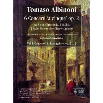 9790215314290 - Concerto a cinque 1 F-Dur op 2 2