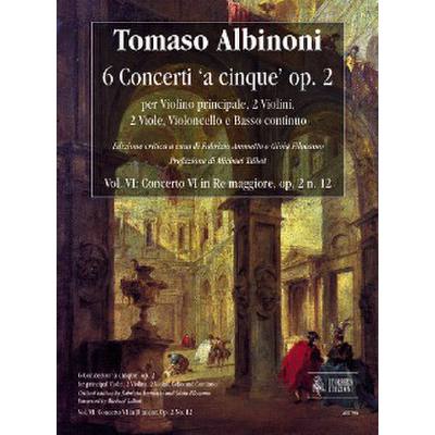 9790215314399 - Concerto a cinque 6 D-Dur op 2 12