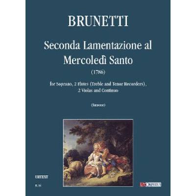 9790215318670 - Seconda Lamentazione al Mercoledi Santo