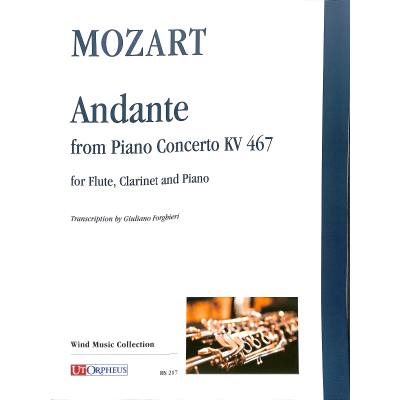 9790215323087 - ANDANTE (KONZERT 21 C-DUR KV 467 SATZ 2)