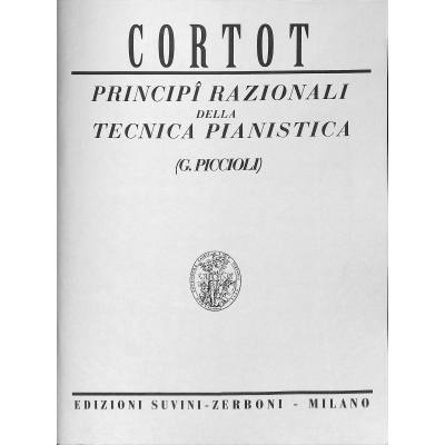 9790215600553 - Principi razionali della tecnica pianistica