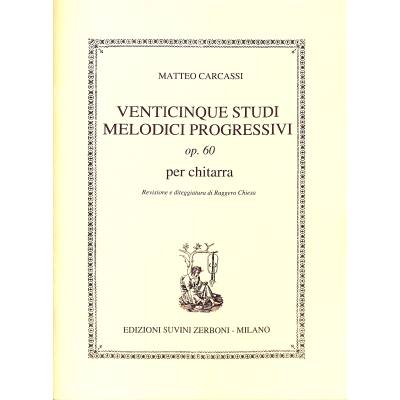 9790215601185 - 25 Studi melodici progressivi op 60