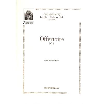 9790215749559 - Offertoire 1