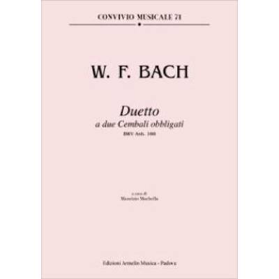 9790215806092 - Duetto a due cembali obbligati BWV 180 Anh