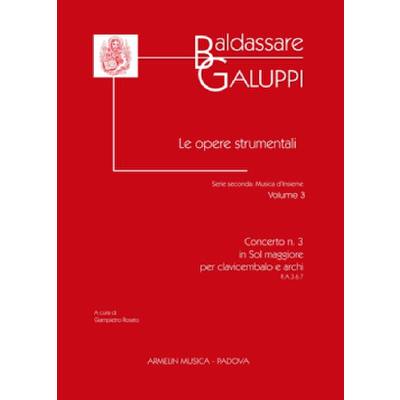 9790215823747 - Le opere strumentali 3 | Concerto 3 G-Dur