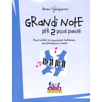 9790215901988 - Grandi note per 2 piccoli pianisti