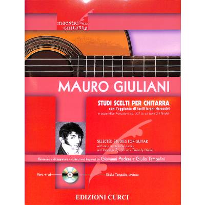 9790215903920 - Studi scelti per chitarra | Selected Studies