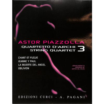 9790215903999 - Quartetto darchi 3 | Quartett