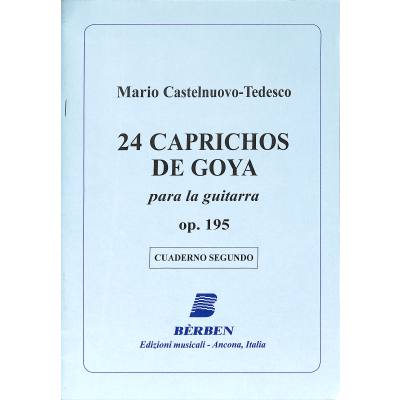 9790215913745 - 24 caprichos de Goya 2 op 195 cuaderno Segundo (7 12)