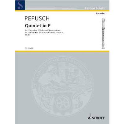 9790220104220 - Quintett F-Dur