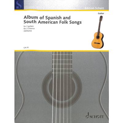 9790220116308 - Album of spanish + south american folk songs