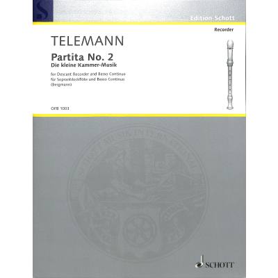 9790220116599 - Partita 2 G-Dur