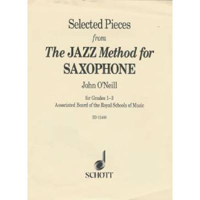 9790220118562 - Selected pieces from the jazz method for sax