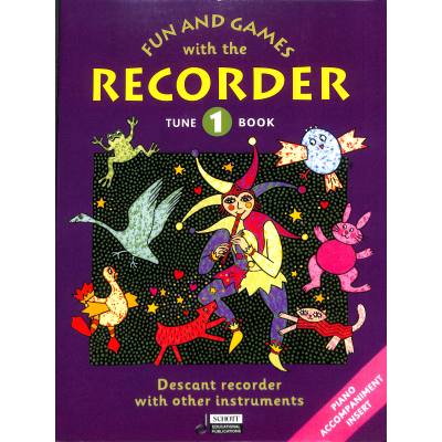 9790220119101 - Fun + games with the recorder 1 - Spielbuch