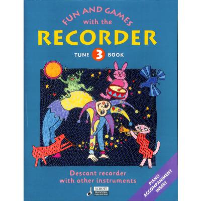 9790220119149 - Fun + games with the recorder 3 - Spielbuch