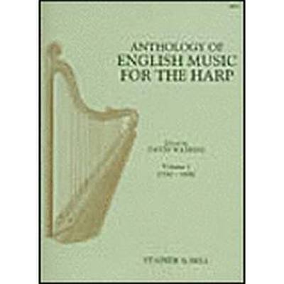 9790220200113 - Anthology of english music for the harp 1 (1550-1650)