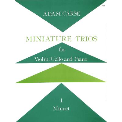 9790220203619 - Miniature Trios 1 Minuet